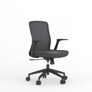 AUM-KH Swivel Office Mesh Chair Without Headrest
