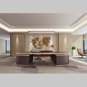 AUMTY High Level Wooden CEO Manager Office Desk Table