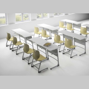 AUM-OMS Education Furniture Desk And Chair For School