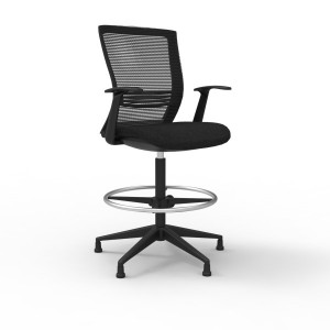 AU-DK Height Adjustable Mesh Rotary Bar Chair
