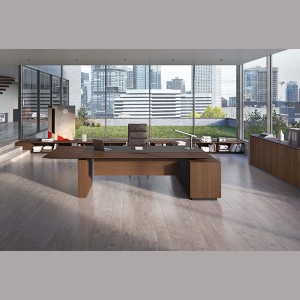 AU-TY High Level Wood CEO Height Adjustable Desk