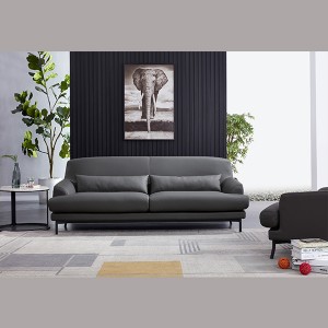 AU-ZDWY Bainisteoir Oifige Minimalist Iodáilis Sofa Leathar Oifige