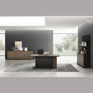 Bureau exécutif réglable en hauteur de style simple AU-TY