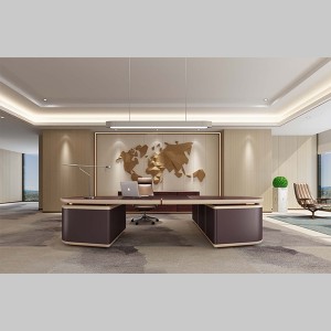 AUMTY High Level Wooden CEO Manager Office Desk Table