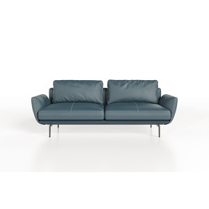 AUM ZC Reception Area Office Leather Sofa Single Double Seat