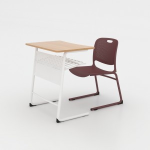 Muebles para el aula AUMOMS, escritorios y sillas coloridos