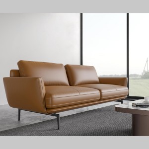 AUM ZC Reception Area Office Leather Sofa Single Double Seat