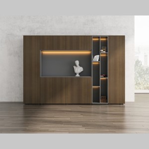 AUM-OMS High Level Office Back Wooden Cabinet