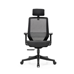 Chaise pivotante en maille pour gestionnaire ergonomique de bureau AUM JL