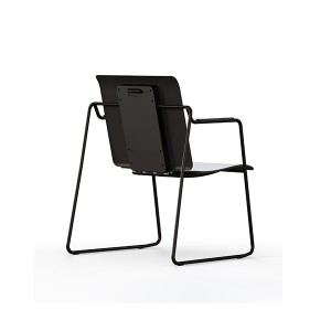 AUMRL Simple Style Sort skole foldbart skrivebord og stol