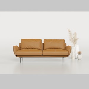 AUM ZC Reception Area Office Leather Sofa Single Double Seat