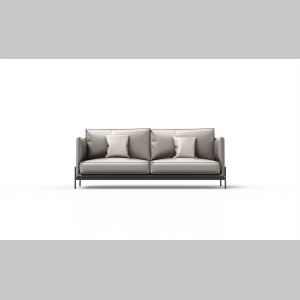 AU-ZC Home Office Hall Fashion Leather Sofa