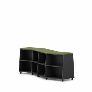 AUM-OMS  School Furniture Study Learning Space Library Low Book Shelf