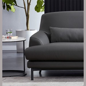 AU-ZDWY Итальянский минималистичный офисный менеджер Офисный кожаный диван