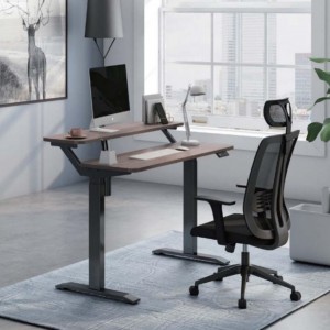 AU Office Face To Face Electric Height Adjustable Table Desk