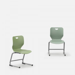 AUMOMS klaslokaalmeubilair Kleurrijke bureaus en stoelen