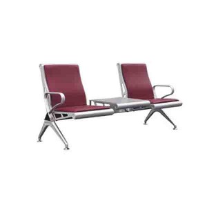 AU-ASJ Hospital Airport Train Station Waiting Chair PU Leather