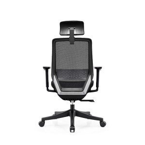 Chaise pivotante en maille pour gestionnaire ergonomique de bureau AUM JL