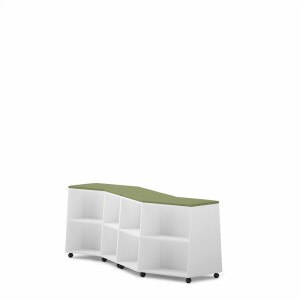 AUM-OMS  School Furniture Study Learning Space Library Low Book Shelf