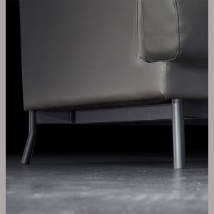AU-ZDWY Canapé en cuir de bureau minimaliste italien