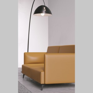 AUM-ZC Minimalist Leather Sofa