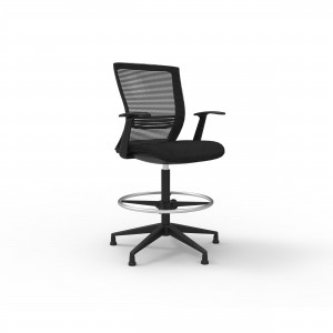 AU-DK Height Adjustable Mesh Rotary Bar Chair