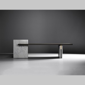 AU-OMS High Level Stone Executive Desk