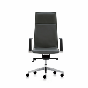 Silla ejecutiva reclinable de cuero