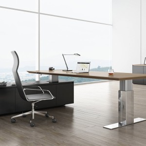 AUM-OMS Height Adjustable Standing Executive Desk