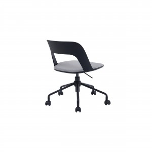 AUM WH Office Meeting Room Plastic Chair Soft Cushion With Wheels