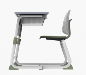 AUMFM Школьная мебель C-образная нога Классный стол и стул