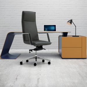 Leather Recliner Manager Chair